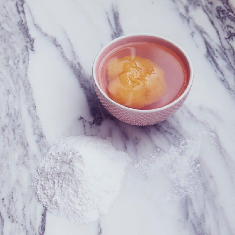 lavaggio spugna di mare