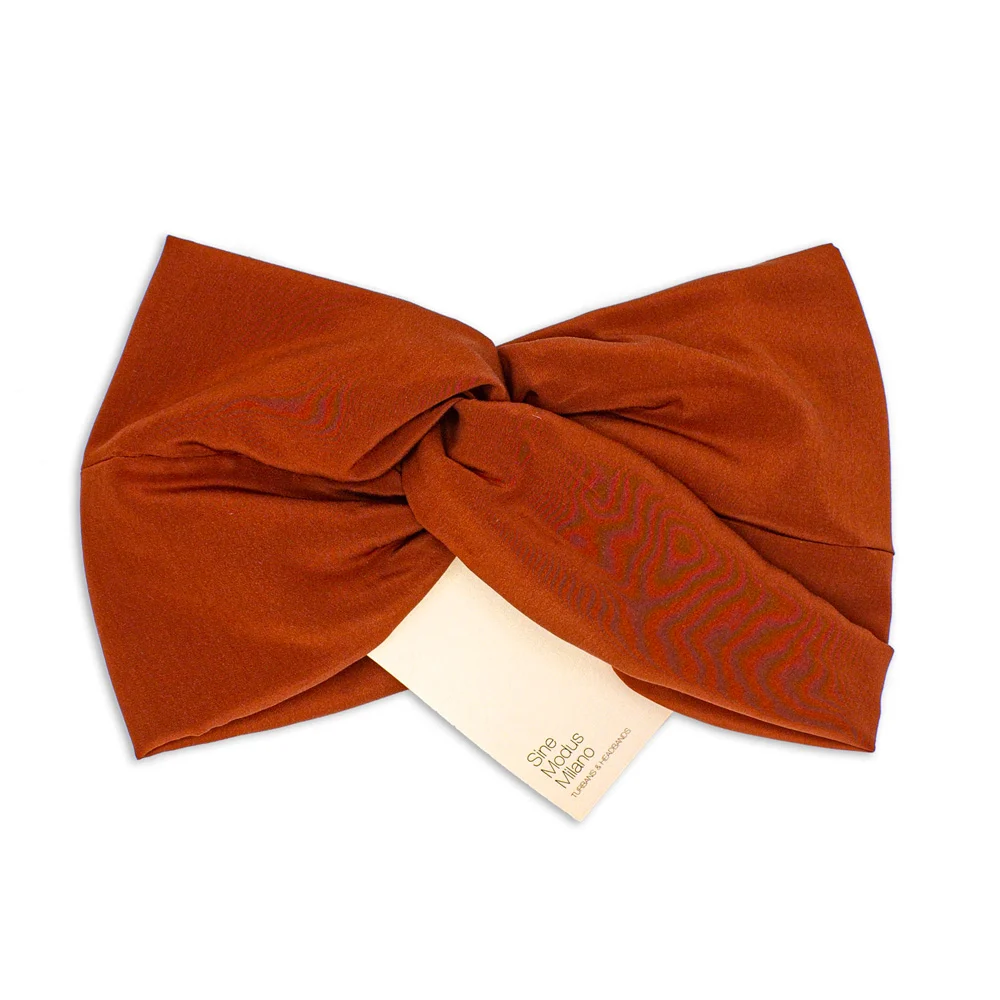 Italian silk headband Emily - Image 4